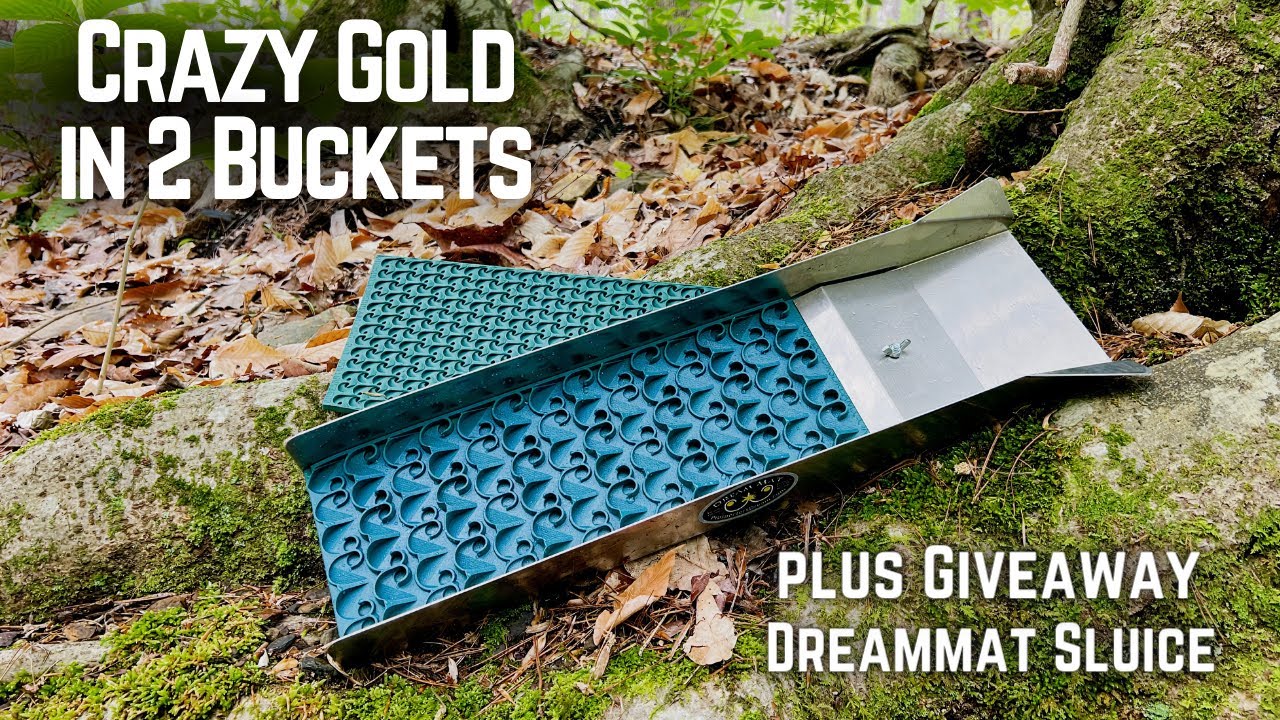 Dream Mat 6x24 Trek Sluice Box with Mini + Micro Kit - Advanced Gold Recovery System for Efficient Prospecting and Adventure