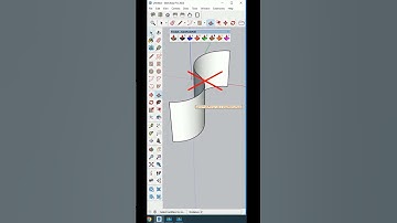 How to Push Curve Faces with Sketchup Extension. #CES #shorts_CES