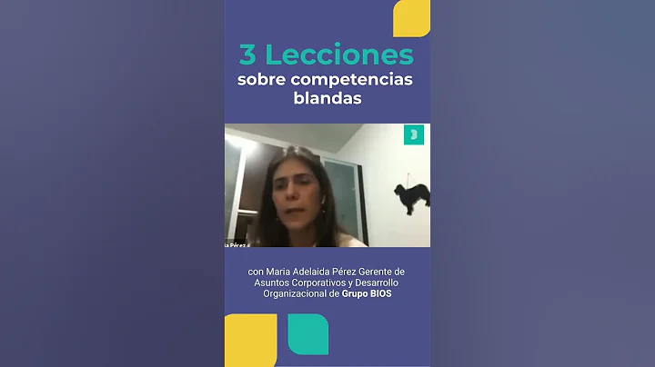 3 lecciones con Maria Adelaida Prez. La entrevista...