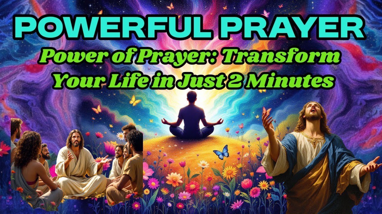 Jesus Christ Power of Prayer: Transform Your Life in Just 2 Minutes ...