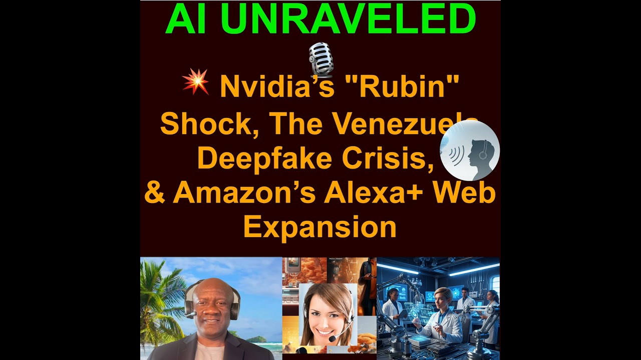 AI Business and Development Daily News Rundown: 💥 Nvidia’s "Rubin" Shock, The Venezuela Deepfake ...