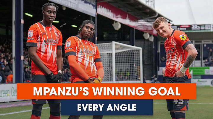 EVERY ANGLE | Pelly-Ruddock Mpanzu's winning goal against Stoke City! 🐐