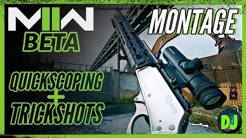 MW2 Beta - Quickscoping + Trickshots - Montage