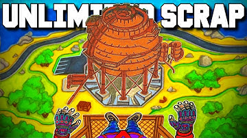 This 200 IQ BASE got me UNLIMITED SCRAP - Rust