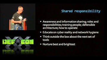[DEFCON 20] Shared Values, Shared Responsibility
