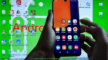 How to Reboot to Bootloader Galaxy A10