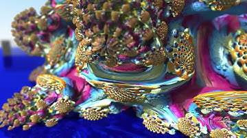 Back to Basics 1 - Mandelbulber  DOF and Refelction 4k Visuals with AI Music.