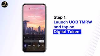 How to set up Digital Token on UOB TMRW(English Voice) Tech Bangla Max