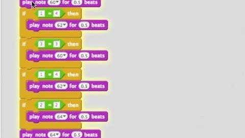 Working with Multiple IF statements: Programming in Scratch 2.0