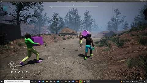 Redemption of the Damned. DevDiary: patrolling NPCs.