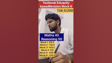 Testbook Revision based Eduquity pattern Mock 6| Eduquity pattern| #ssccgl #ssc #cgl