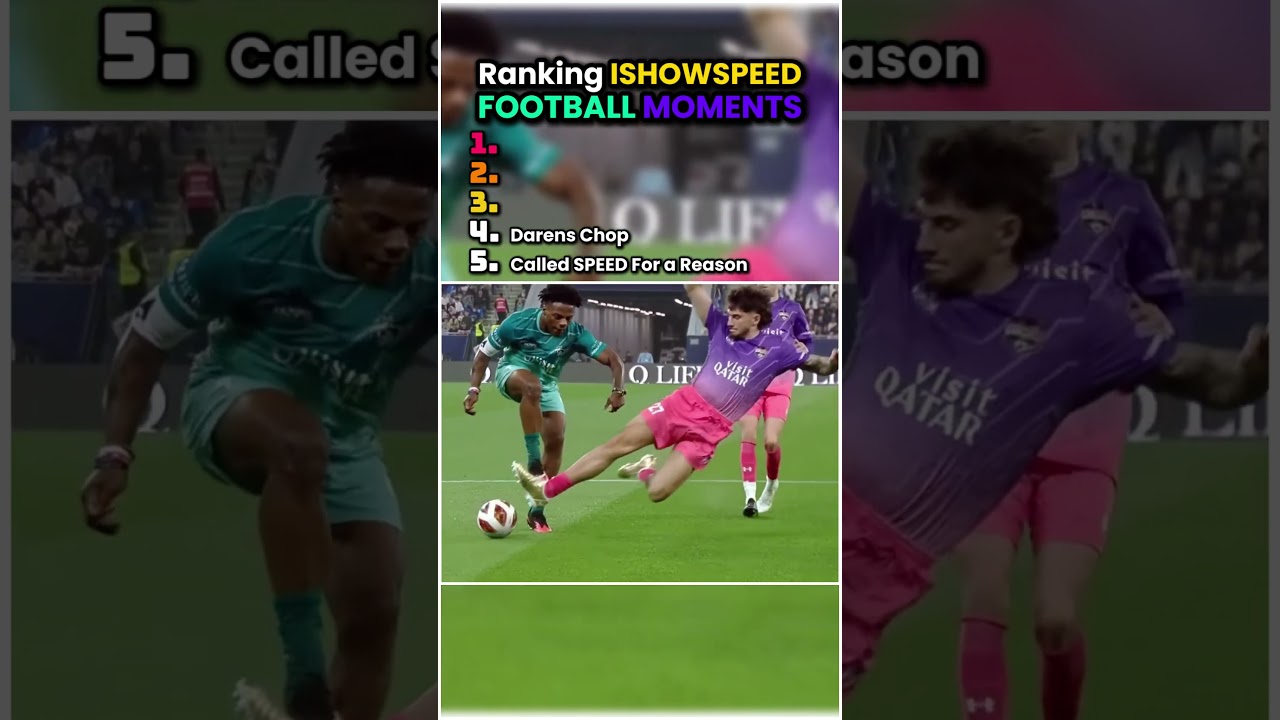 ISHOWSPEED Football Highlight 