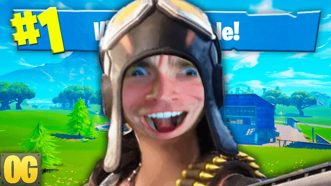 I Played OG Fortnite until I got a Win - YouTube