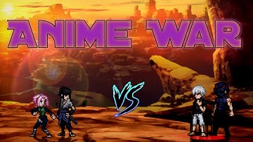 Sasuke Indra & Sakura VS Kaneki V3 & Ayato in Jump Force Mugen