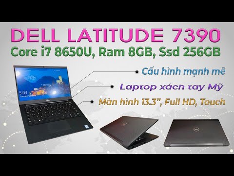 Video Dell Latitude 7390 