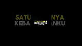 sholawat RnB; Satu-satunya Kehomatanku