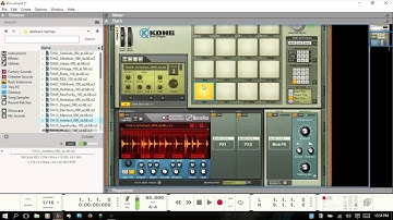 Learn Reason 8.3 | Using the Kong Drum Designer - Part V | The Nurse REX Loop Player