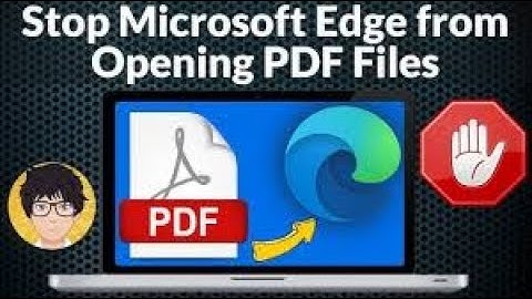 Stop Edge from Opening a PDF