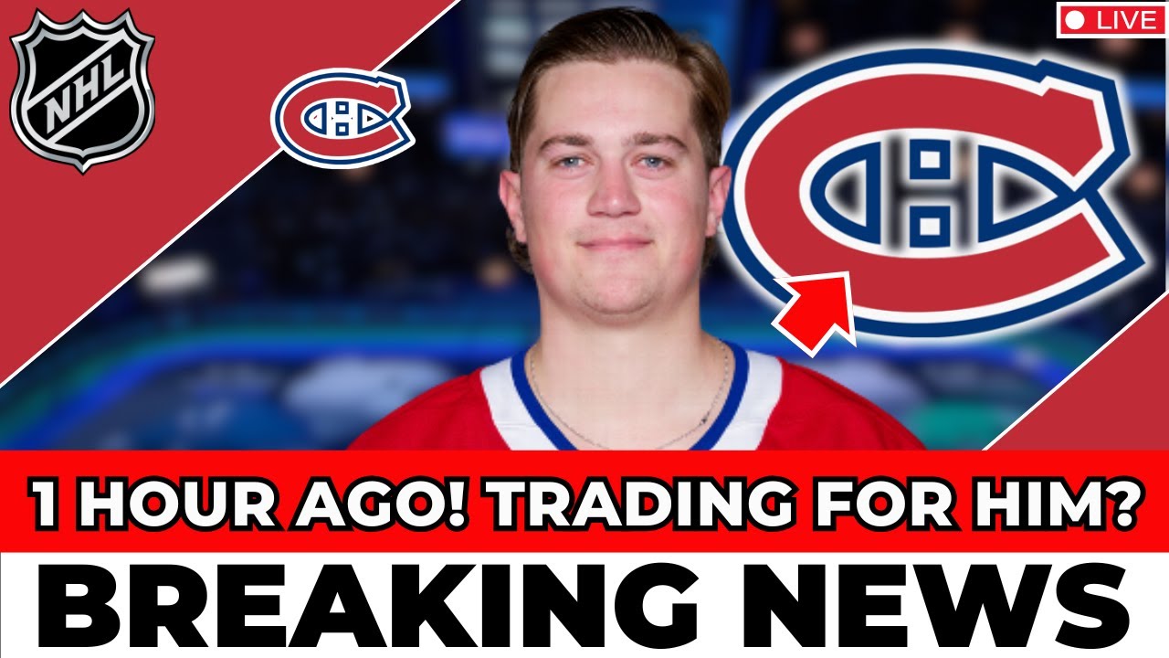 BLOCKBUSTER!! NHL CONFIRMS TRADE RUMORS! A PLAYER DEPARTING THE CANADIENS MONTREAL CANADIENS NEWS