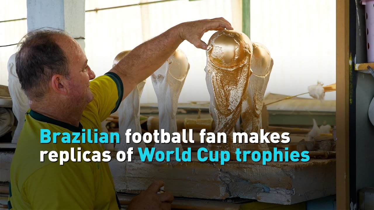 Replica soccer world cup trophy - Fineartsfrance