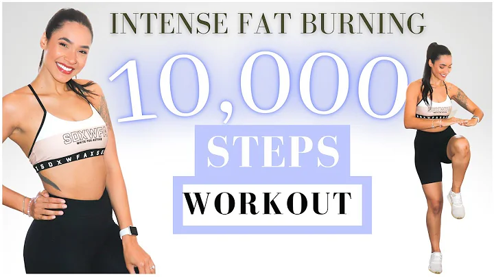 10000 Steps KNEE FRIENDLY Calorie Killer Walking Workout 🔥/ 10k Step Challenge Cardio Workout