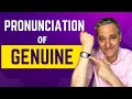 Pronouncing &#39;Genuine&#39; Correctly | Mastering English Pronunciation | Single Step English