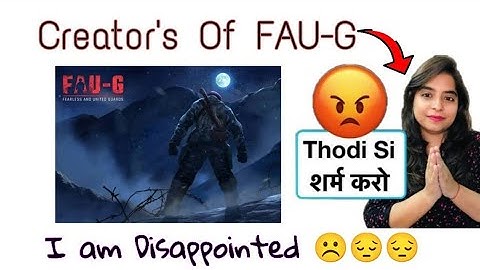 How to install Faug | Faug gameplay and review | I am Disappointed 😞😞😞