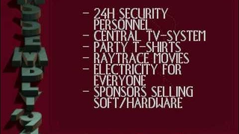 Assembly 1994 Invitation Intro V1 by Future Crew FC & Sonic PC