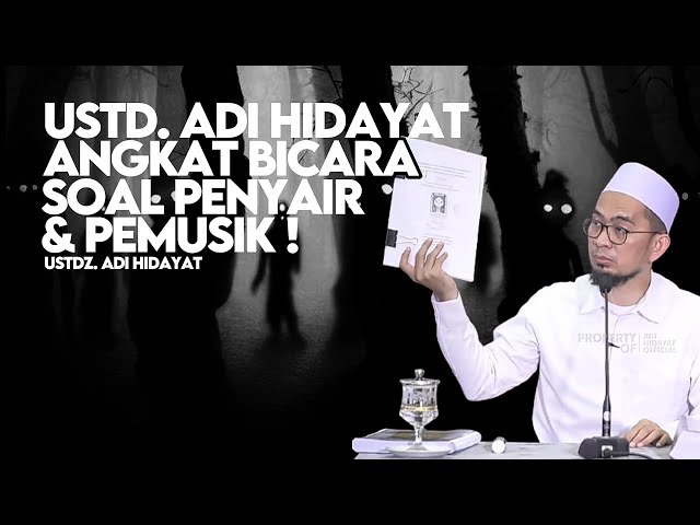 Klarifikasi Ustadz Adi Hidayat soal Hukum Musik. Ternyata ini❗🥲 #uah #hukummusikharam class=