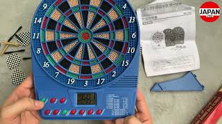 ハック エレクトリック ダーツ ボード ダーツ3本付 MA-253 Electronic dart board and scorer