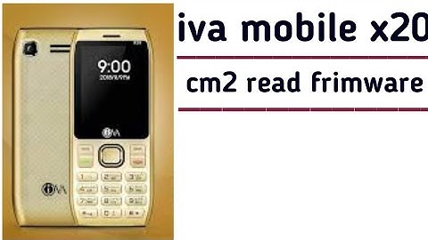iva mobile x20 flash file
