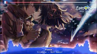 Slimane - Mon Amour (Nightcore Version) France 🇨🇵 [ESC 2024]