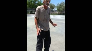 Old man skateboard tricks - gnarly Neal