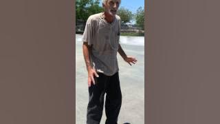 Old man skateboard tricks - gnarly Neal