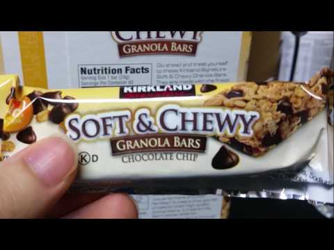 커클랜드 소프트&츄이 그래놀라바 리뷰KIRKLAND SOFT&CHEWY GRANOLA BARS