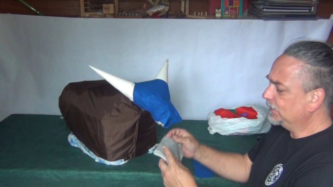 Boi de Mamão em Casa - Aula 6 - Decoração do Boi 2ªparte