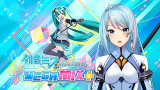 【Project DIVA Mega Mix+】day 2 of training my fingers