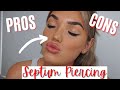 Septum Piercing Pros and Cons!