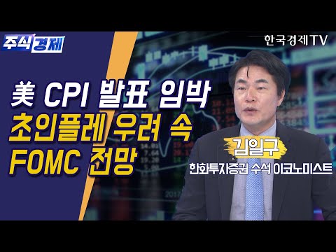 美 CPI 발표 임박 <strong>초인플레</strong> 우려 속 FOMC 전망 (김일구) / 주식경제 이슈분석 / 한국경제TV