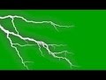 Green Screen Lightning Sound Pack Naturally Футаж Молния со звуком на Хромакей 2