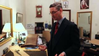 Detailed Savile Row, Bespoke Tailoring - Straightening & Crookening & Jacket Tutorial Details