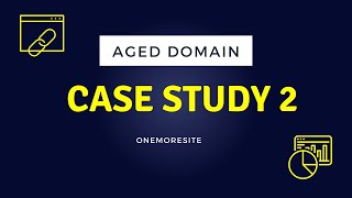 Aged Domain Case Study 2 (Building A Niche Site On A DR 40 domain)