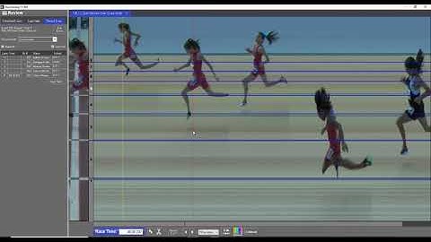 Flash Timing Line Scan  Demo