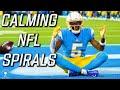 Relax/Study to 4 Hours of Calming Cinematic NFL Spirals with Lo-fi Music
