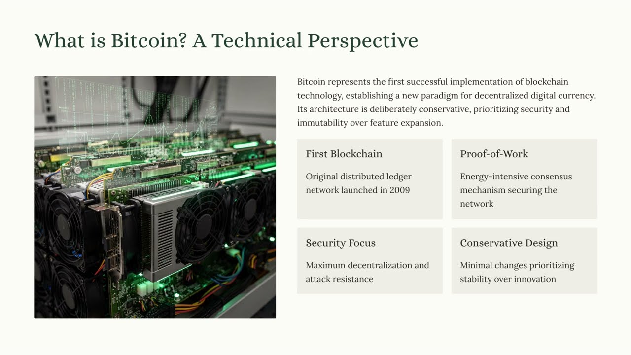 Bitcoin vs Altcoins  Technology Differences