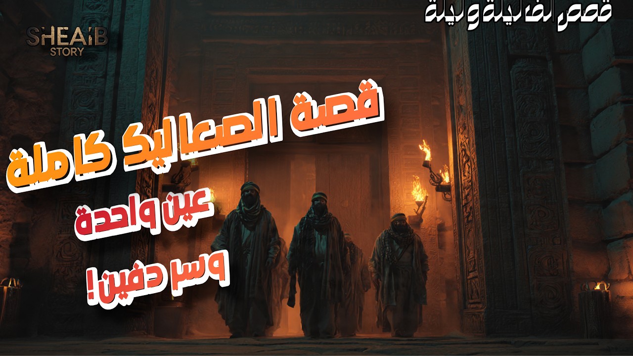 قصة الصعاليك الثلاثة من ألف ليلة وليلة | الغرباء الذين أذهلوا الخليفة!