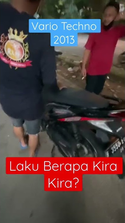 Transaksi Motor Vario Techno 2013 #shorts #hargamotorbekas #viralshorts #vario
