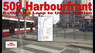 509 Harbourfront - TTC 2016 Bombardier Flexity Outlook 4426 (Exhibition Loop to Union Station)