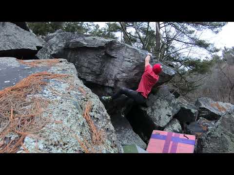 Beta Video for climb Snake Charmer v7, Devil's Lake