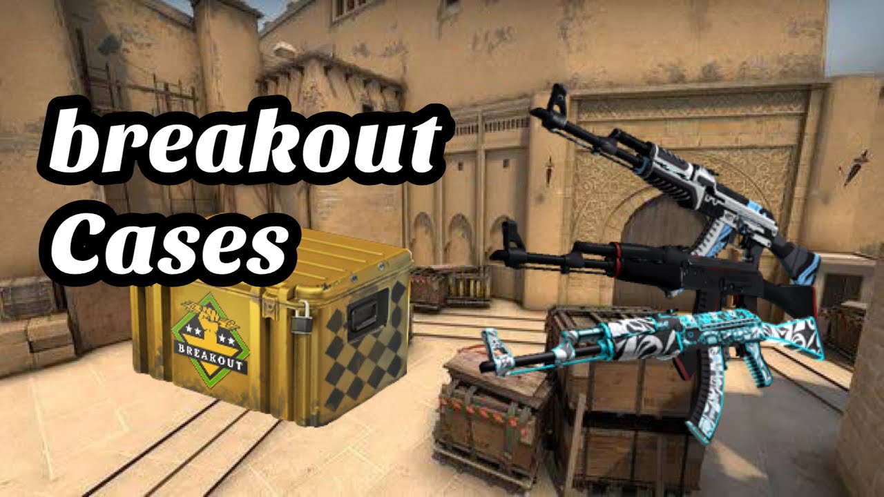 Csgo clicker - 50x breakout case opening + stickers - YouTube